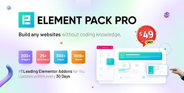 Element Pack 9.0.12 – Addon for Elementor Page Builder WordPress Plugin